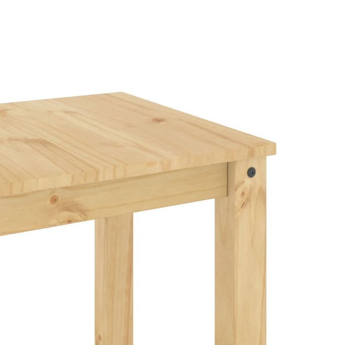 Table à manger en bois de pin massif Autika – Élégance rustique et polyvalence - Photo n°7