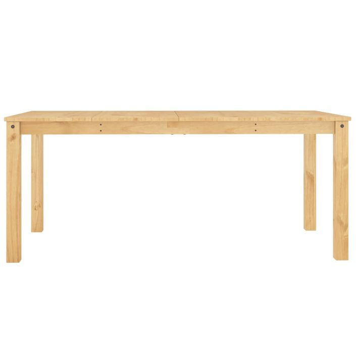 Table à manger en bois de pin massif Autika – Élégance rustique et polyvalence - Photo n°4