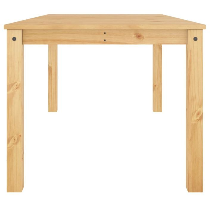 Table à manger en bois de pin massif Autika – Élégance rustique et polyvalence - Photo n°5