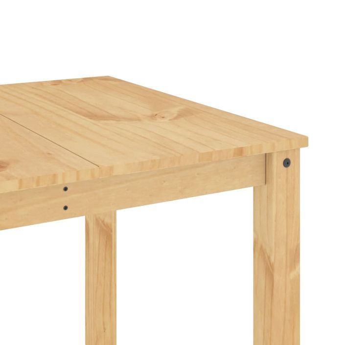 Table à manger en bois de pin massif Autika – Élégance rustique et polyvalence - Photo n°7