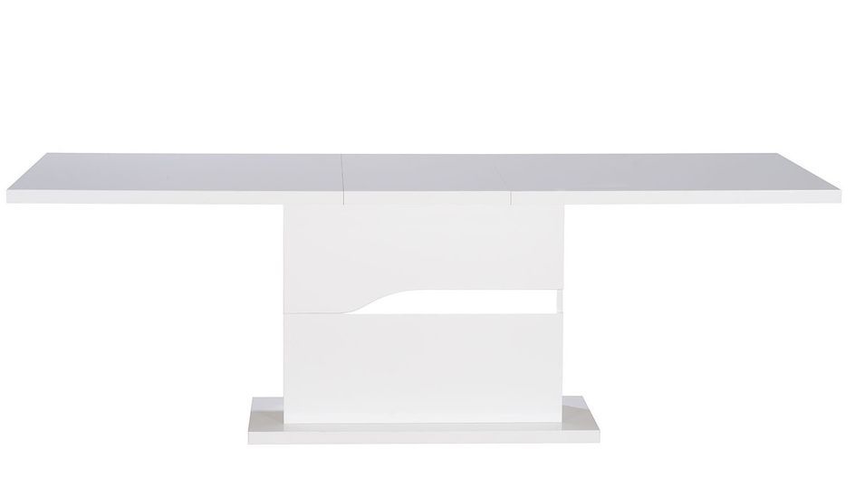 Table à manger extensible avec éclairage à Led Minio 180/225 cm - Photo n°4