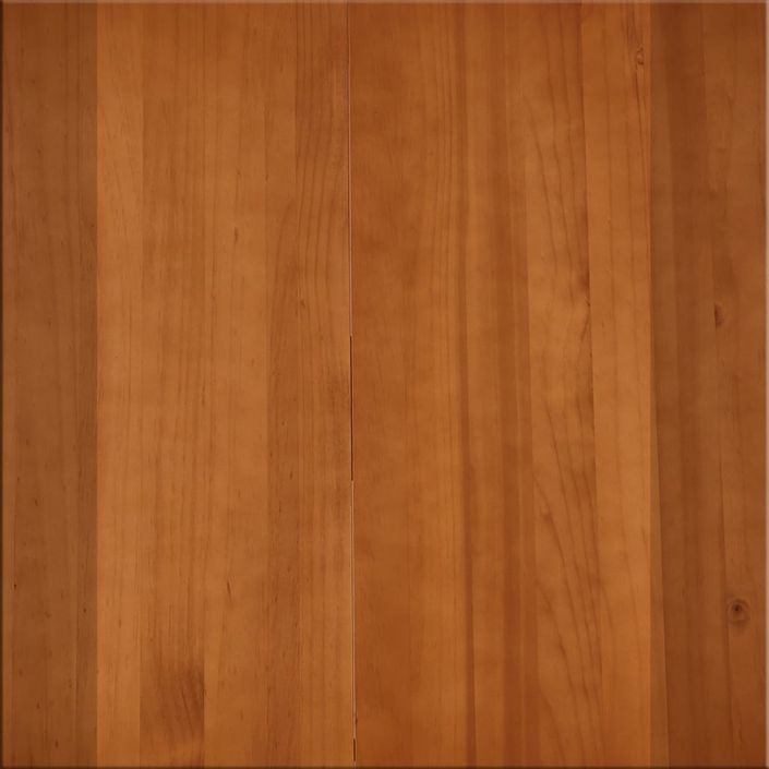 Table à manger rectangulaire pin massif blanc et marron Sadou 180 cm - Photo n°6