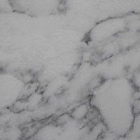 Table à rallonges effet marbre blanc et pieds métal gris 6 à 12 places L 160 à 264 cm Bary - Photo n°5