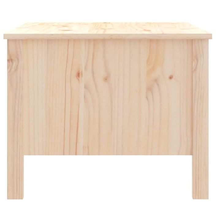 Table basse 100x50x40 cm Bois massif de pin - Photo n°7