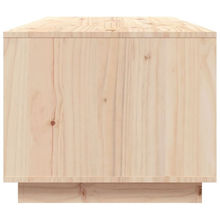 Table basse 100x50x41 cm Bois massif de pin - Photo n°8