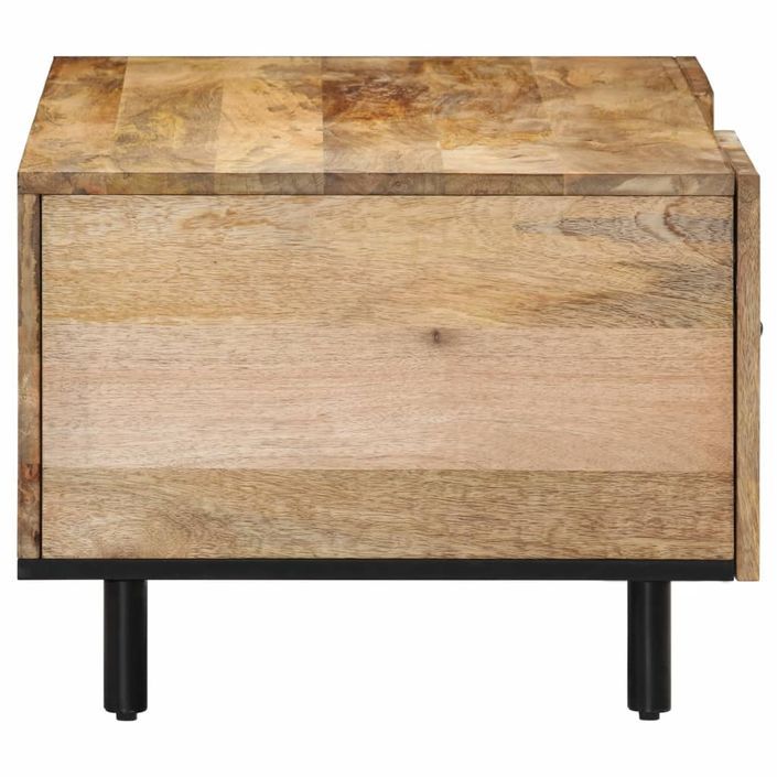 Table basse 100x54x40 cm bois de manguier massif - Photo n°6