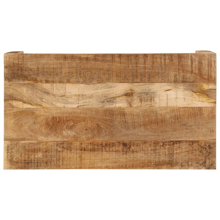 Table basse 100x55x40 cm bois de manguier massif - Photo n°4