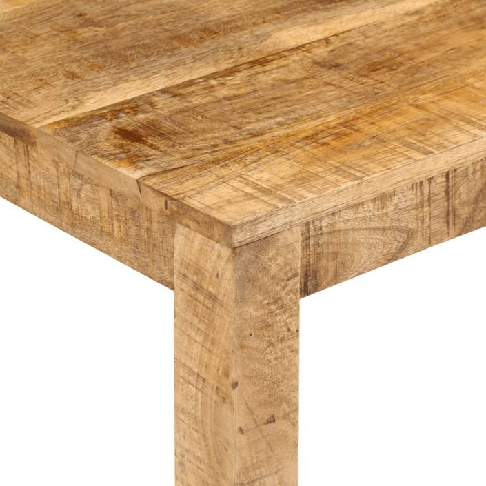 Table basse 100x55x40 cm bois de manguier massif - Photo n°5