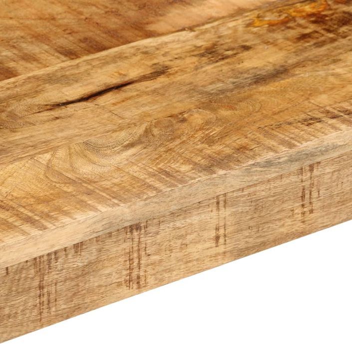 Table basse 100x55x40 cm bois de manguier massif - Photo n°7