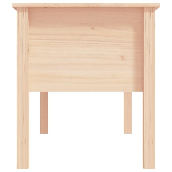 Table basse 102x49x55 cm Bois massif de pin - Photo n°7