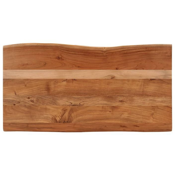 Table basse 110x55x40 cm bois massif d'acacia - Photo n°4