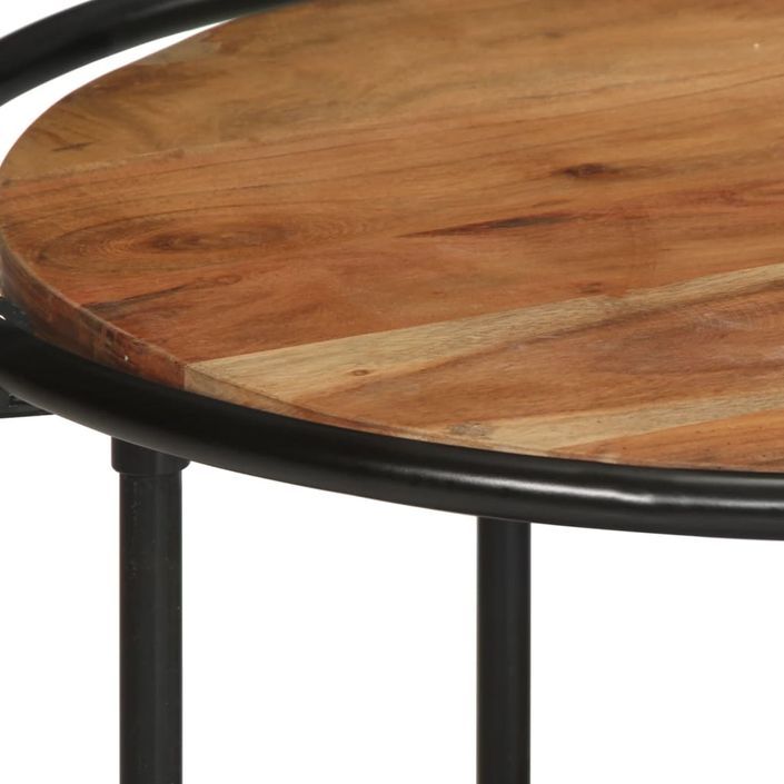 Table basse 110x55x40 cm bois massif d'acacia - Photo n°6