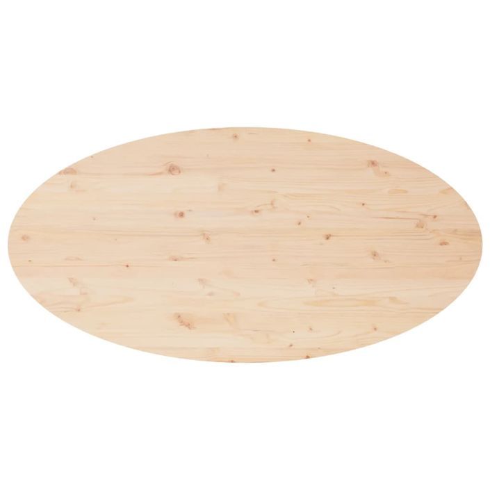 Table basse 110x55x45 cm Bois massif de pin - Photo n°6