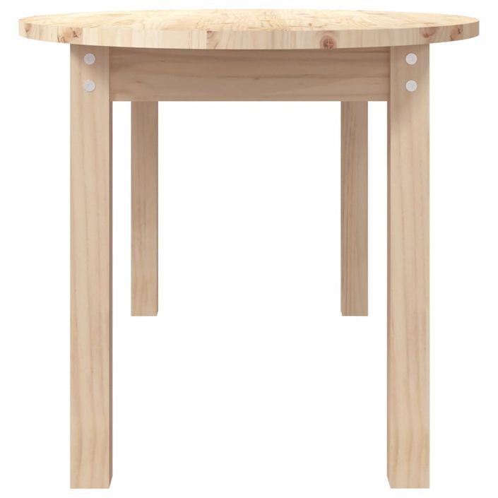 Table basse 110x55x45 cm Bois massif de pin - Photo n°7