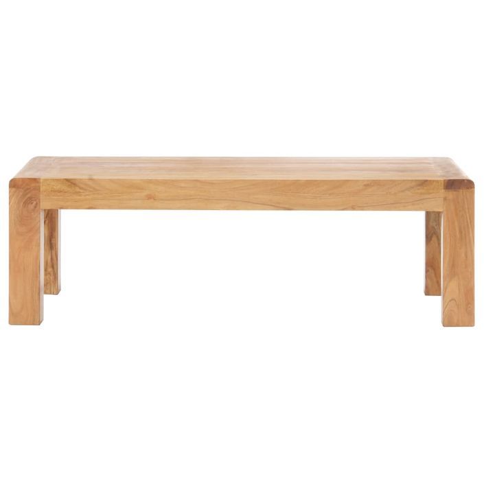 Table basse 110x60x35 cm Bois d'acacia massif - Photo n°2