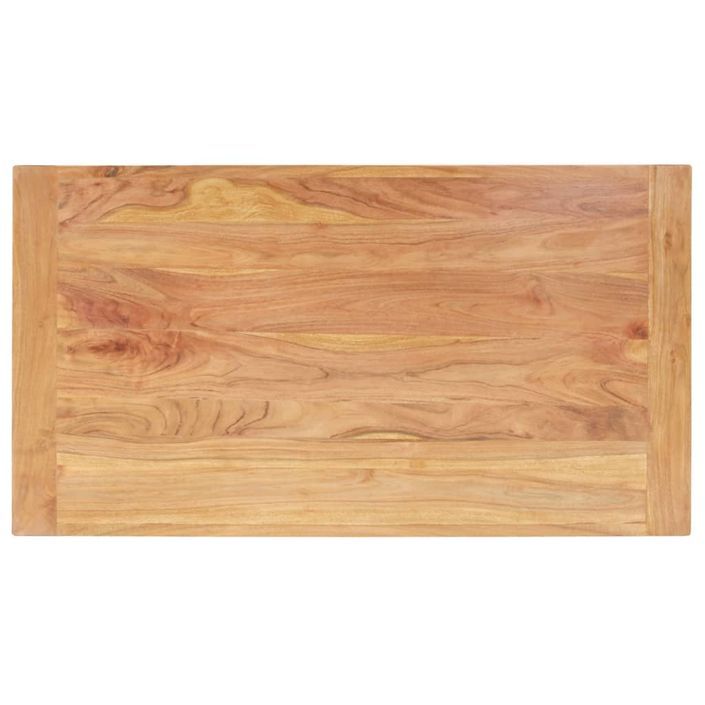 Table basse 110x60x35 cm Bois d'acacia massif - Photo n°3