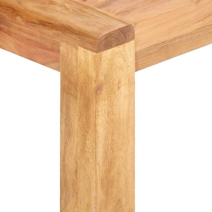 Table basse 110x60x35 cm Bois d'acacia massif - Photo n°5