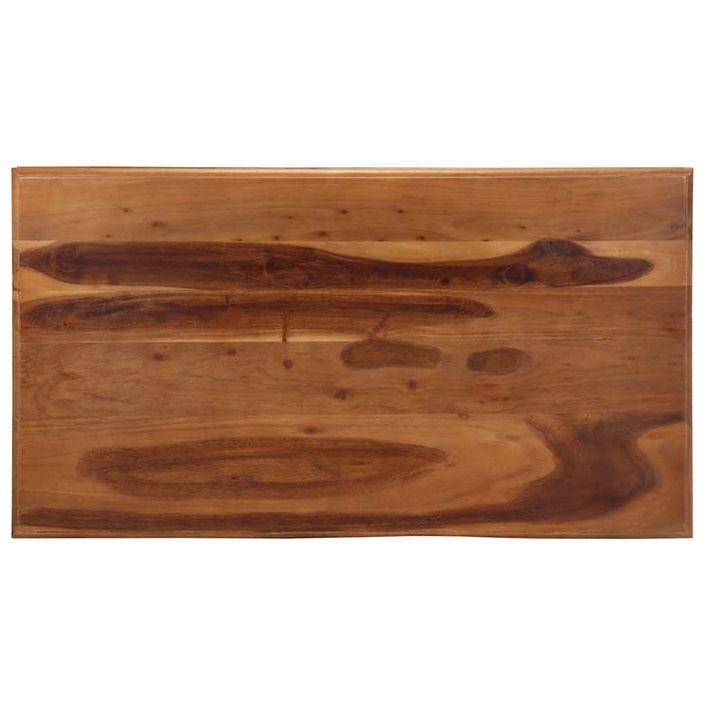 Table basse 110x60x40 cm bois massif d'acacia - Photo n°4