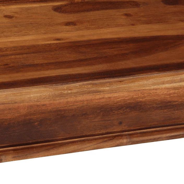 Table basse 110x60x40 cm bois massif d'acacia - Photo n°6