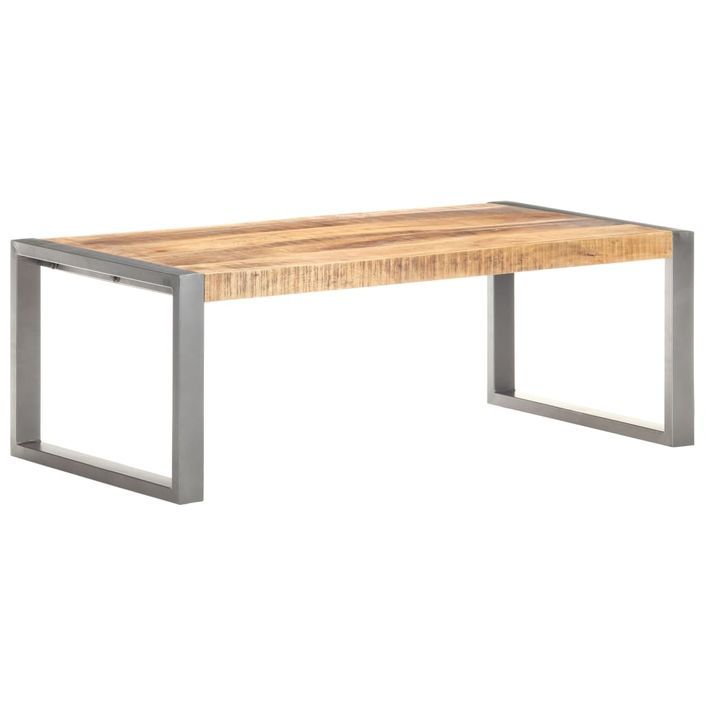 Table basse 110x60x40 cm Bois solide 2 - Photo n°10