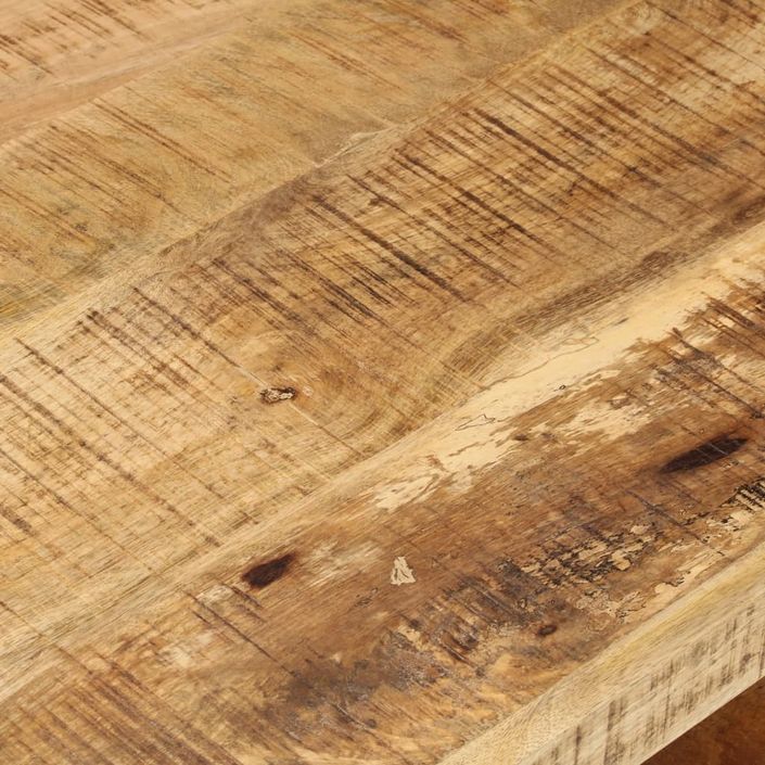 Table basse 120x55x40 cm Bois de manguier massif - Photo n°6