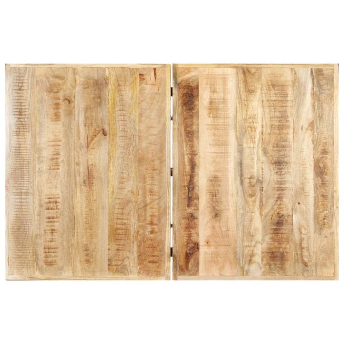 Table basse 142x90x42 cm Bois de manguier massif - Photo n°4