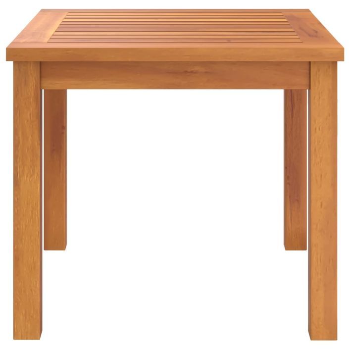 Table basse 40x40x36 cm bois d'acacia massif - Photo n°4