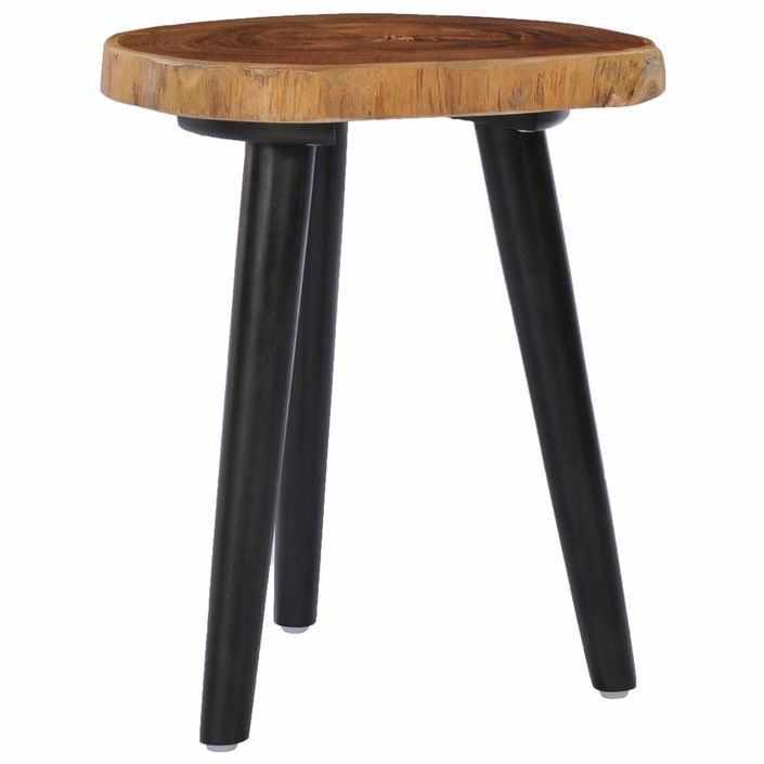 Table basse 40x45 cm Teck solide - Photo n°10