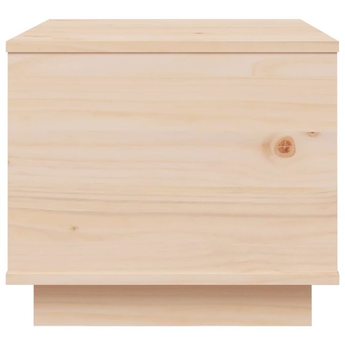 Table basse 40x50x35 cm Bois massif de pin - Photo n°6