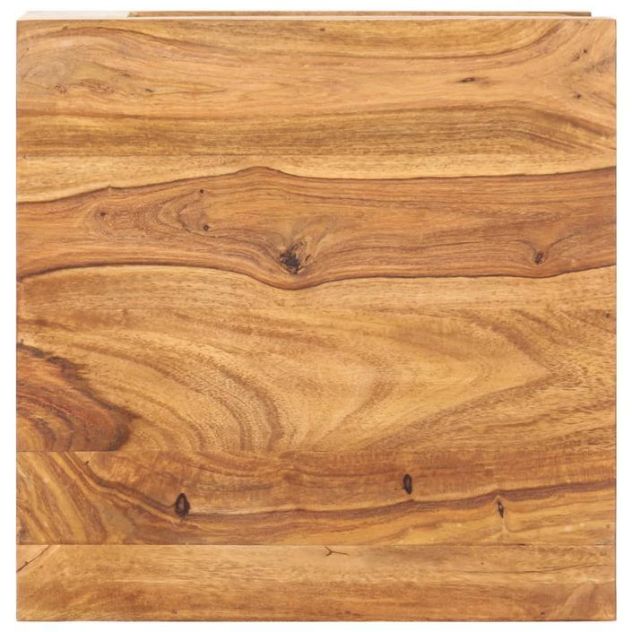 Table basse 45x45x40 cm Bois solide - Photo n°3