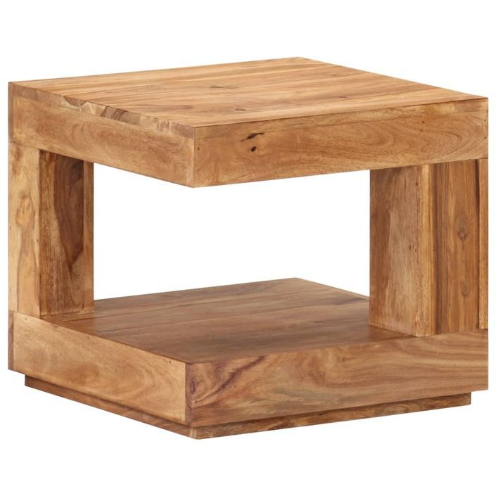 Table basse 45x45x40 cm Bois solide - Photo n°11