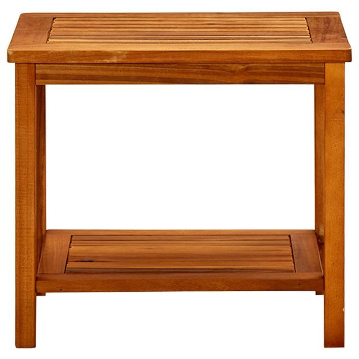 Table basse 50x35x45 cm Bois d'acacia solide - Photo n°2