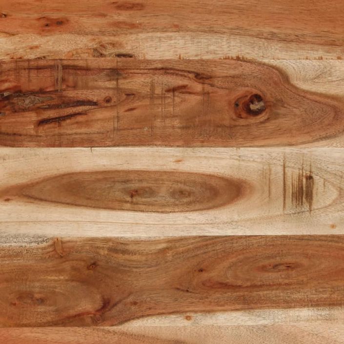 Table basse Ø52x30 cm bois d'acacia massif - Photo n°6