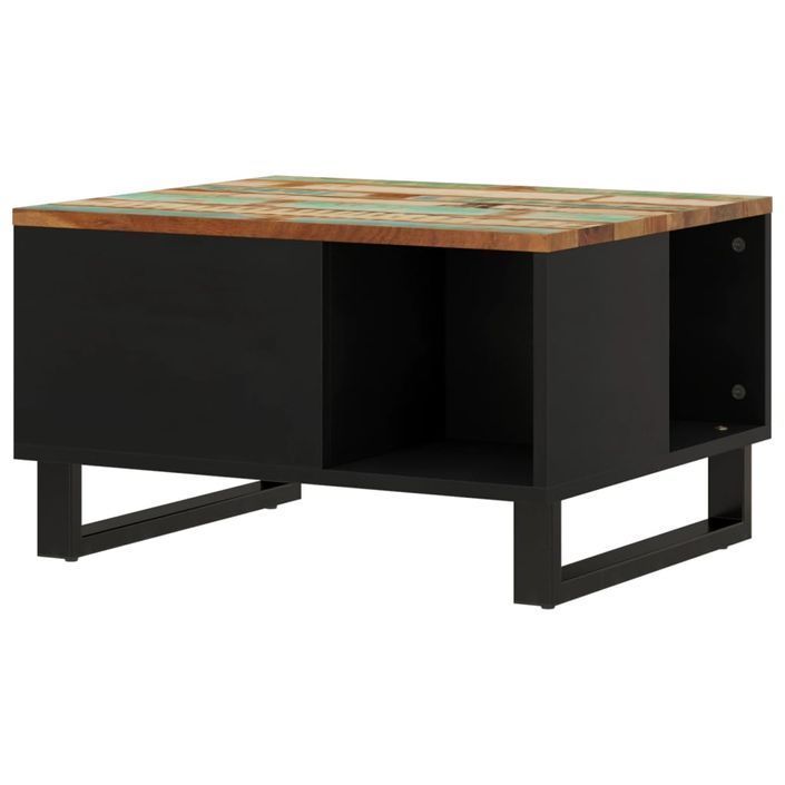 Table basse 60x50x35 cm bois de récupération massif - Photo n°5