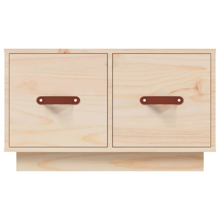 Table basse 60x53x35 cm Bois massif de pin - Photo n°6