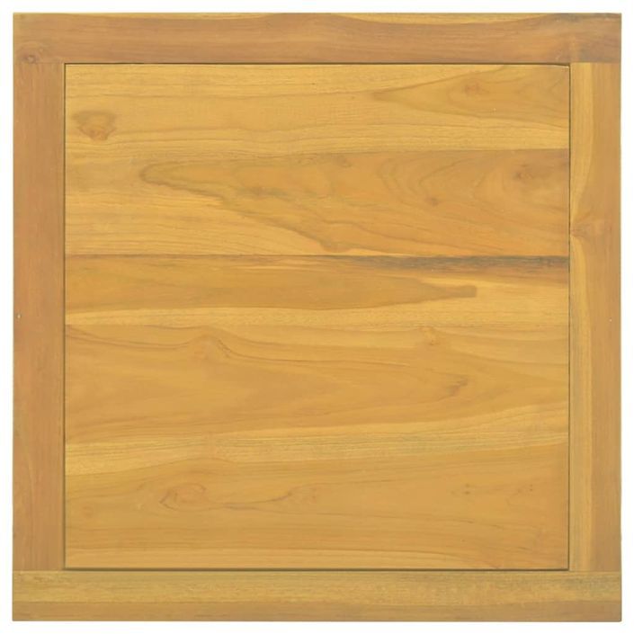 Table basse 60x60x40 cm Bois massif de teck - Photo n°3