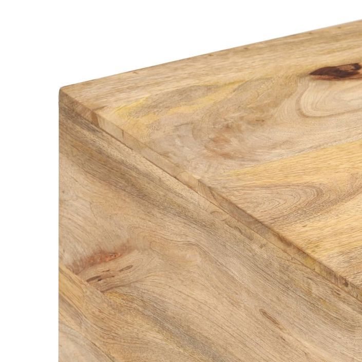 Table basse 67x67x45 cm Bois de manguier massif - Photo n°6