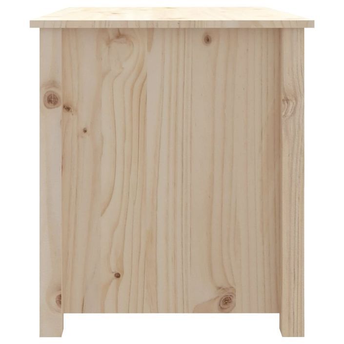 Table basse 71x49x55 cm Bois massif de pin - Photo n°8