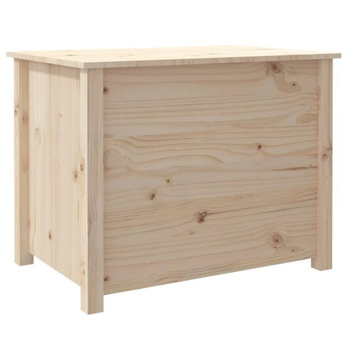 Table basse 71x49x55 cm Bois massif de pin - Photo n°9