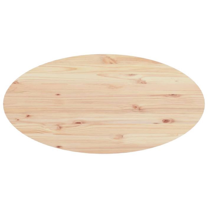 Table basse 80x40x35 cm Bois massif de pin - Photo n°6