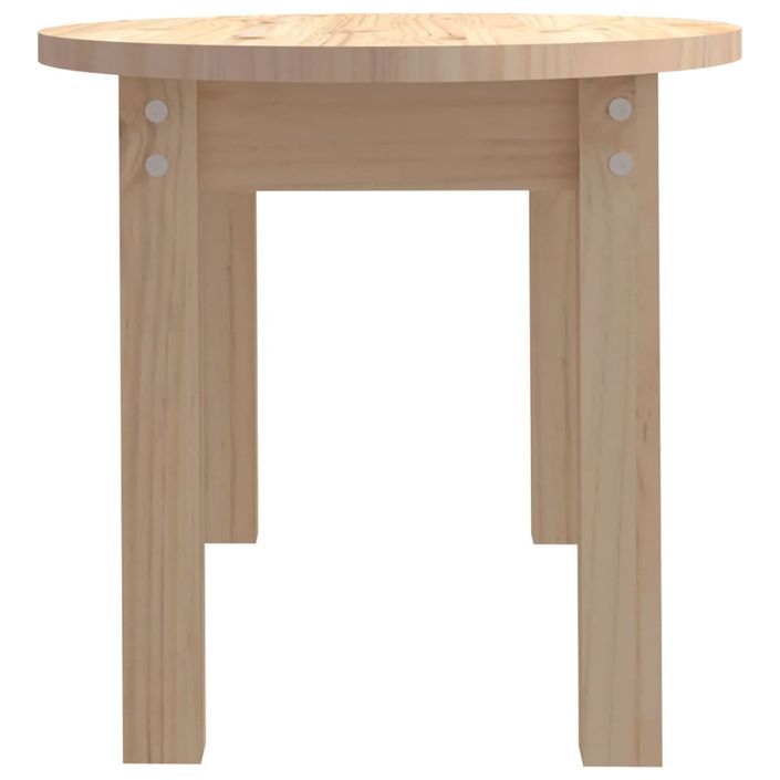 Table basse 80x40x35 cm Bois massif de pin - Photo n°7