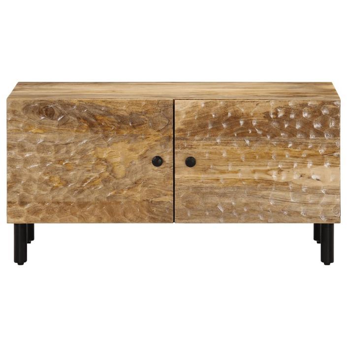 Table basse 80x50x40 cm bois de manguier massif - Photo n°3