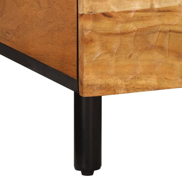 Table basse 80x50x40 cm bois massif d'acacia - Photo n°11