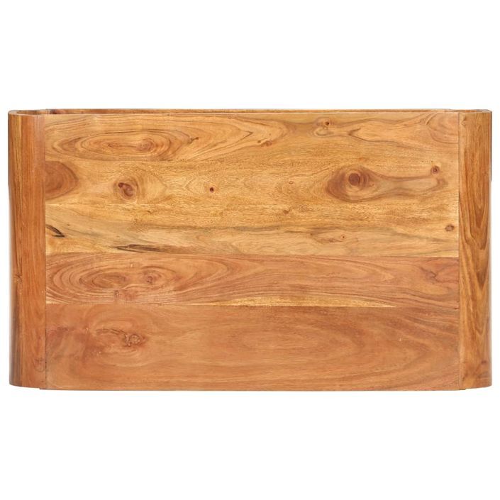 Table basse 90x50x30 cm Bois d'acacia massif - Photo n°5