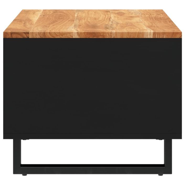 Table basse 90x50x40 cm bois d'acacia massif - Photo n°4