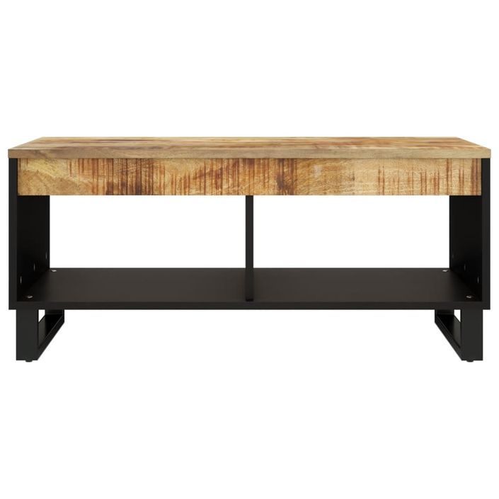 Table basse 90x50x40 cm bois de manguier massif - Photo n°3