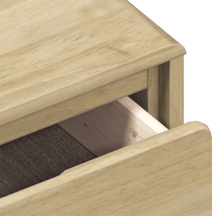 Table basse 99x55x45 cm bois de pin massif - Photo n°6