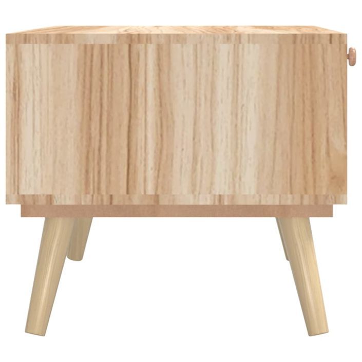 Table basse avec tiroirs 80x40x35,5 cm bois d'ingénierie - Photo n°6