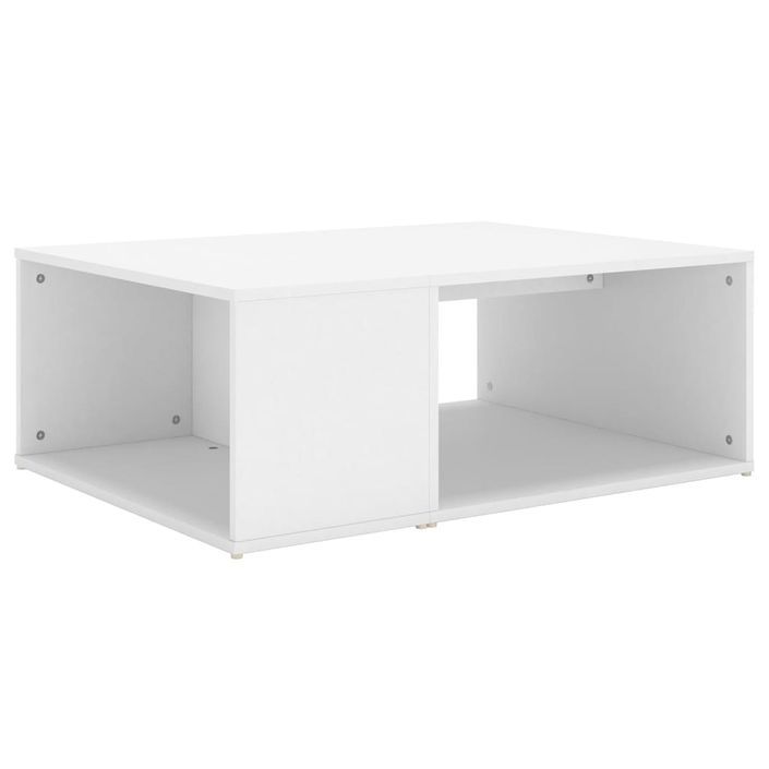 Table basse Blanc 90x67x33 cm - Photo n°3
