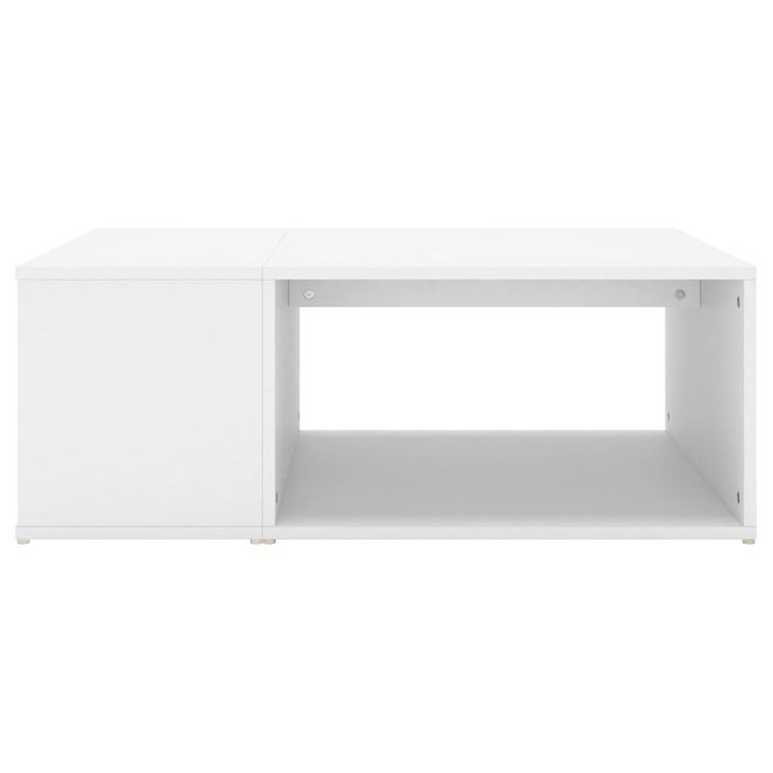 Table basse Blanc 90x67x33 cm - Photo n°4